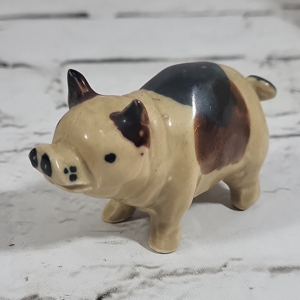 Vintage Ceramic Piglet Pig‎ Figure 3"